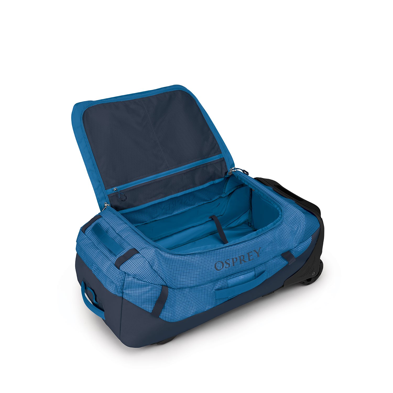 Osprey Rolling Transporter 90 blue flame-scoria blue