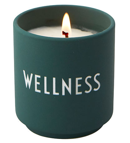 Design Letters Duftkerze - Muguets & Grass - Grün m. Wellness