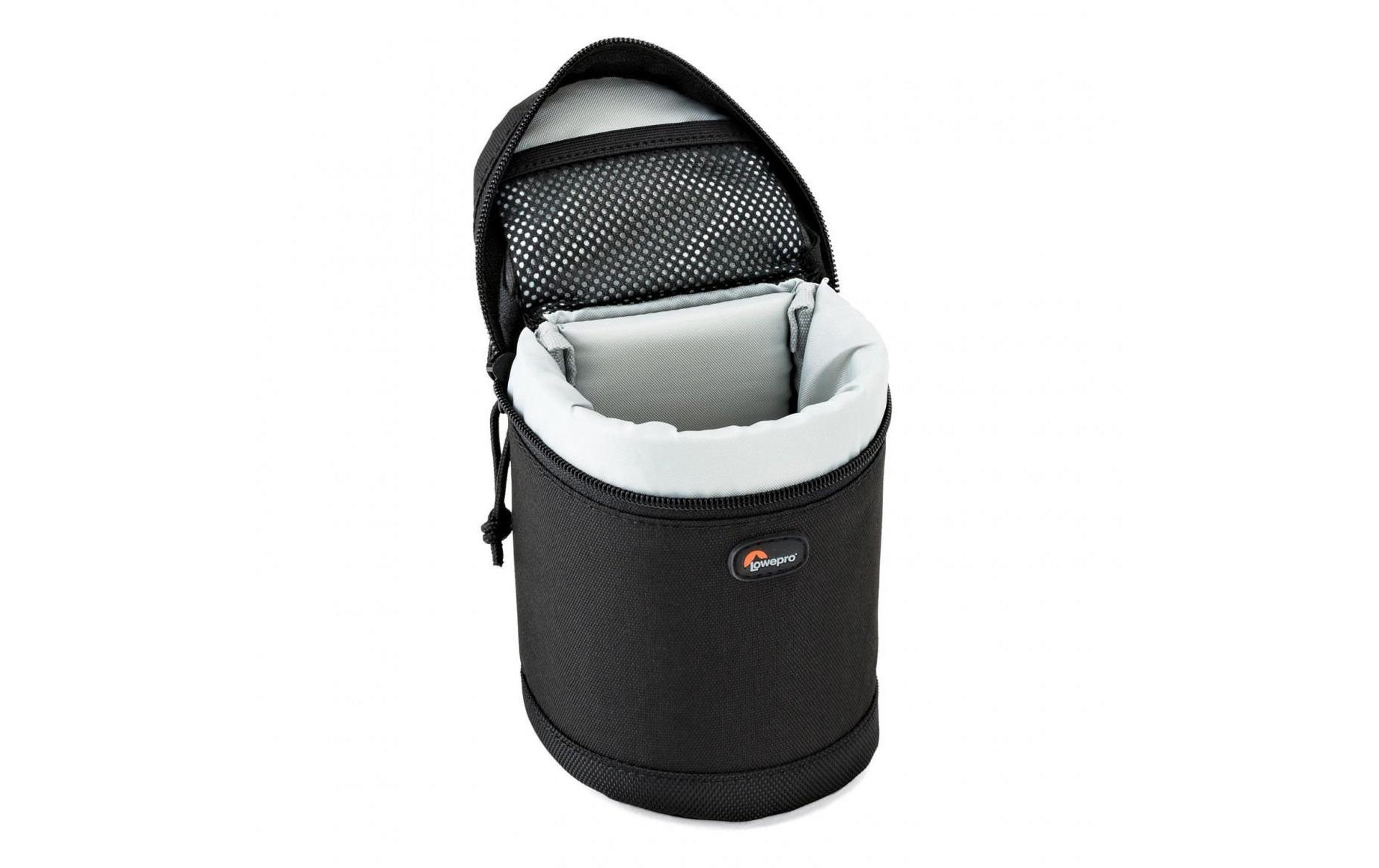 Objektivtasche Lens Case SchwarzWiderstandsfähiger, leichter Köcher für kompaktes Zoom-Objektiv