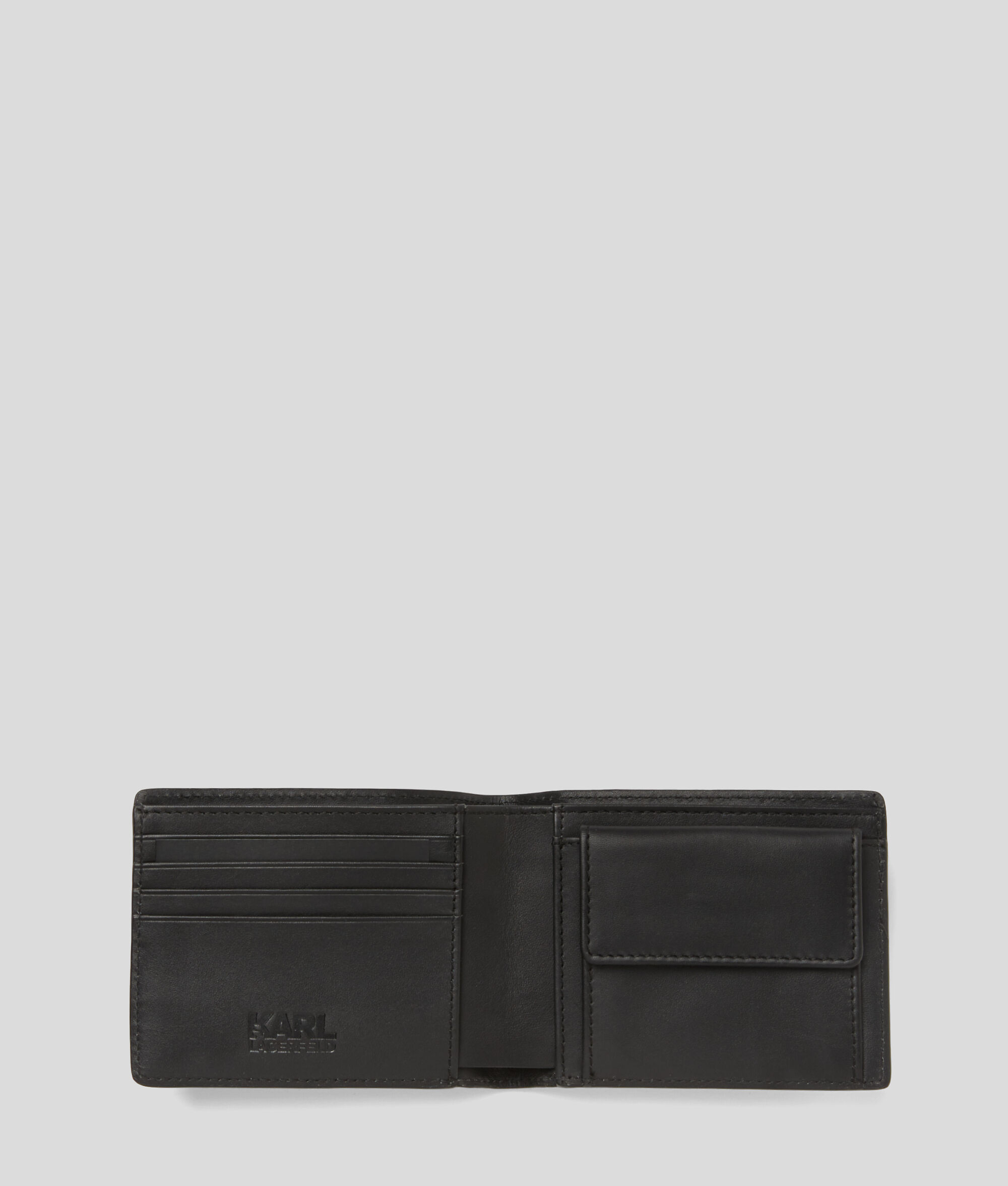 PORTEFEUILLE EN CUIR K/LOOM À DEUX VOLETS