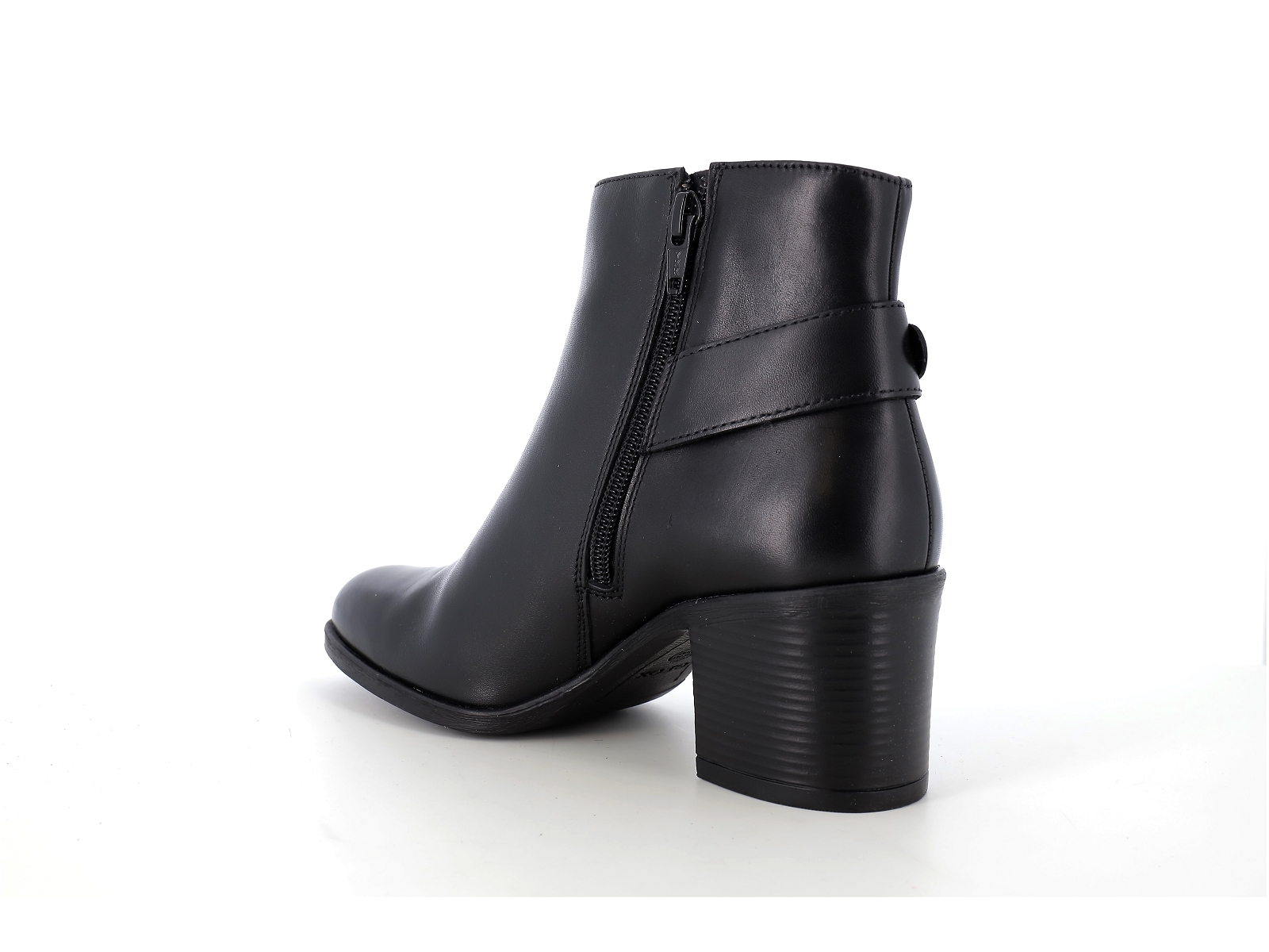 Geox-D NEW ASHEEL D36FSA Cuir Noir
