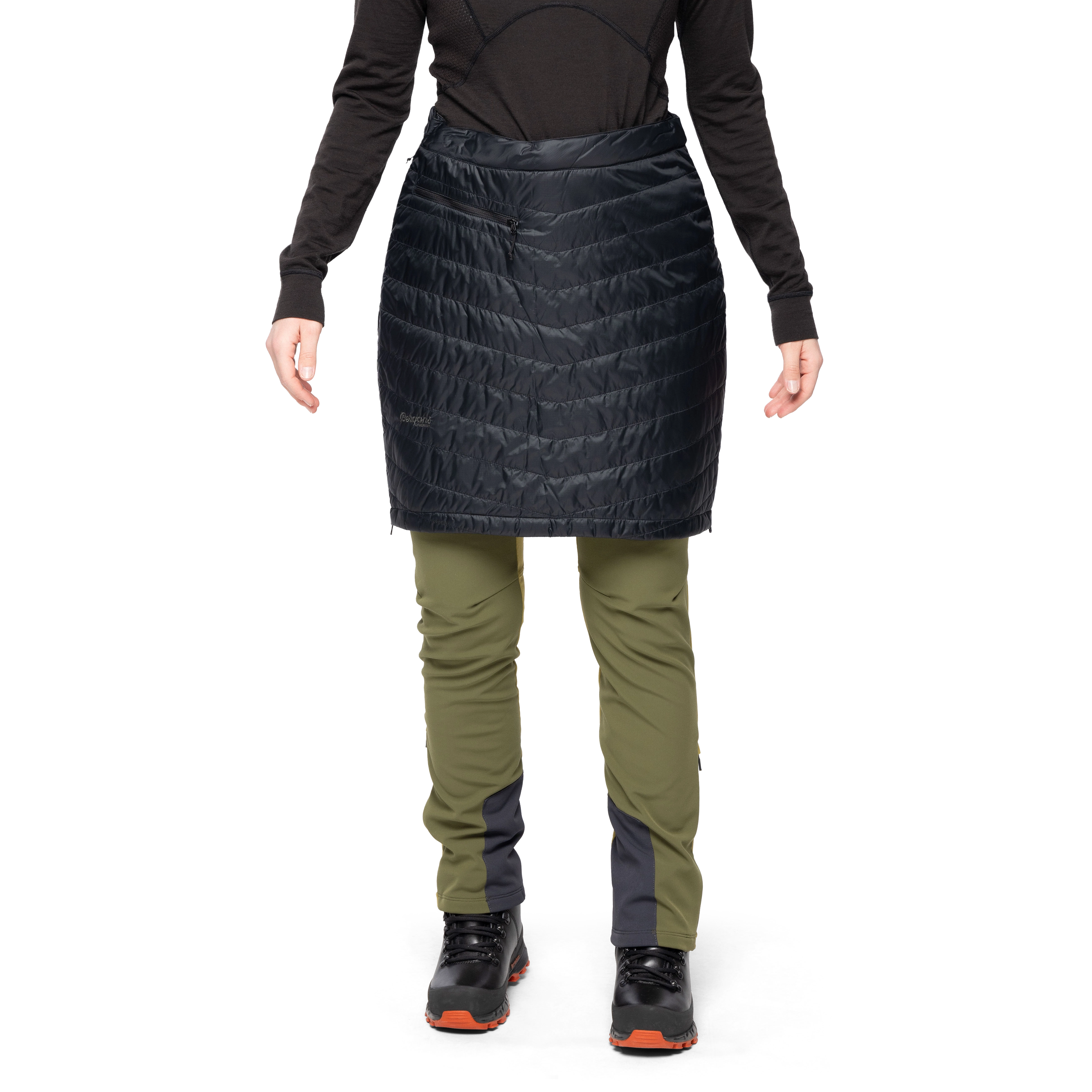 Røros Insulated Skirt Black