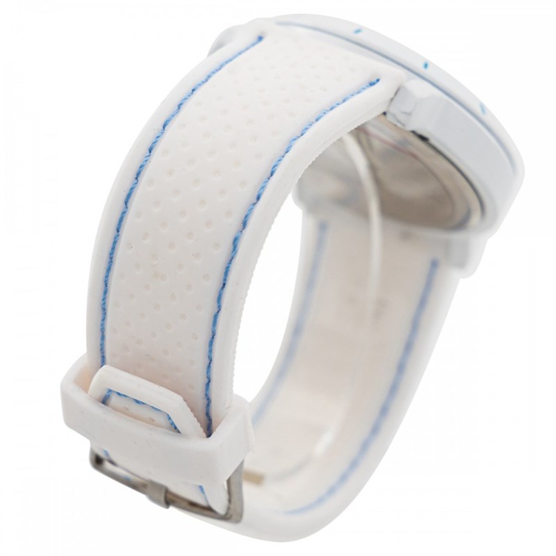 Montre Homme CHTIME bracelet Silicone Blanc