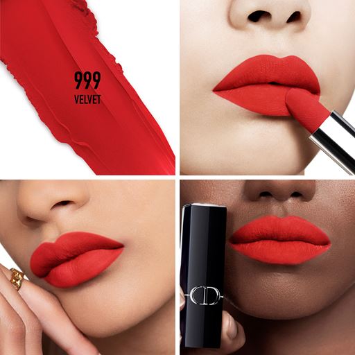 Dior Rouge Dior The Refill Velvet Lipstick Refill, 999 Velvet