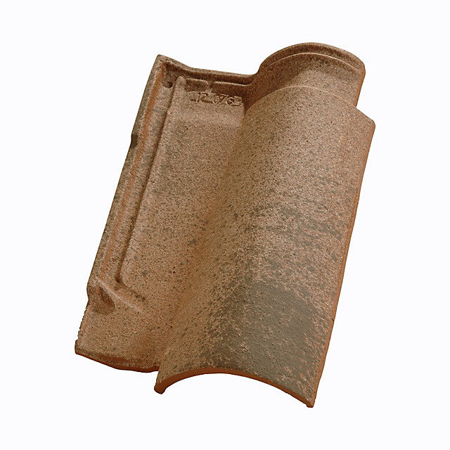 Tuile Oméga 10 rouge nuancé Edilians