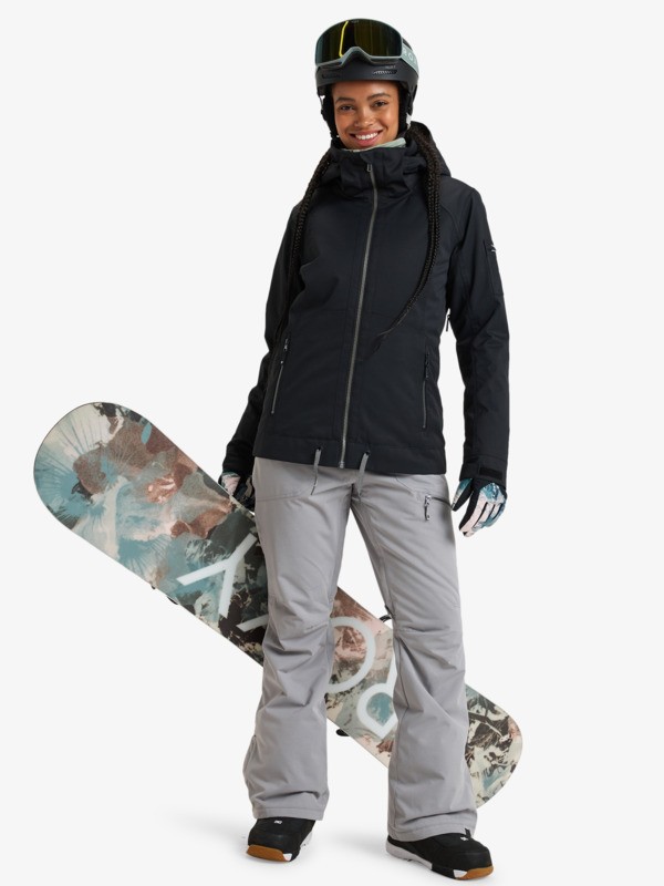 Meade Veste de snow Noir Femme