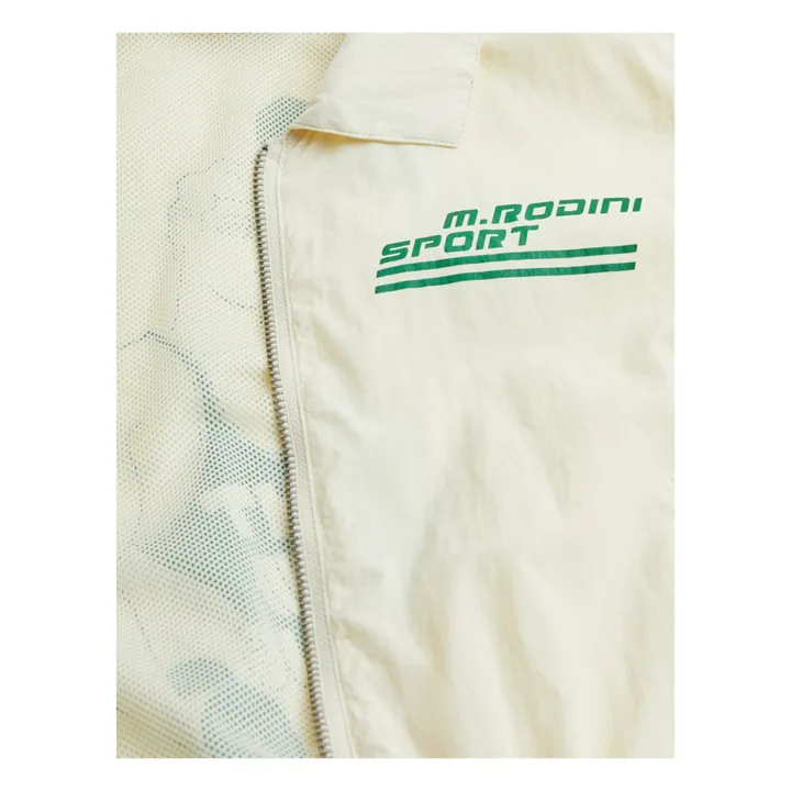 Mini Rodini Veste Bodybuilder Matière Recyclée | Ecru