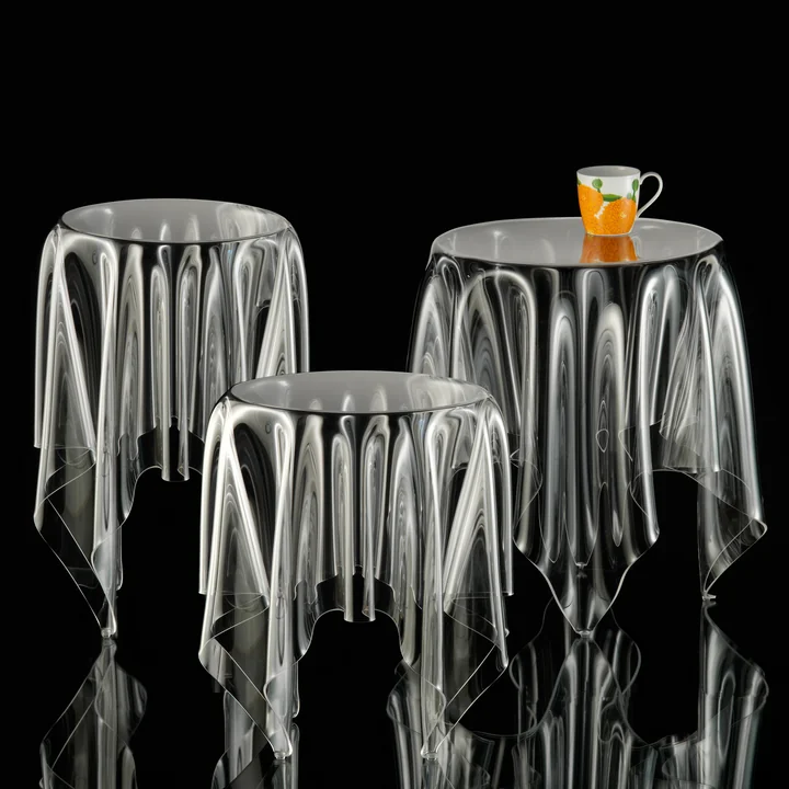 essey - Illusion Beistelltisch, transparent