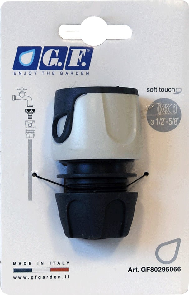 G.F. Garden koppelstuk anti-slip blauw 8,5 x 4 x 13,5 cm