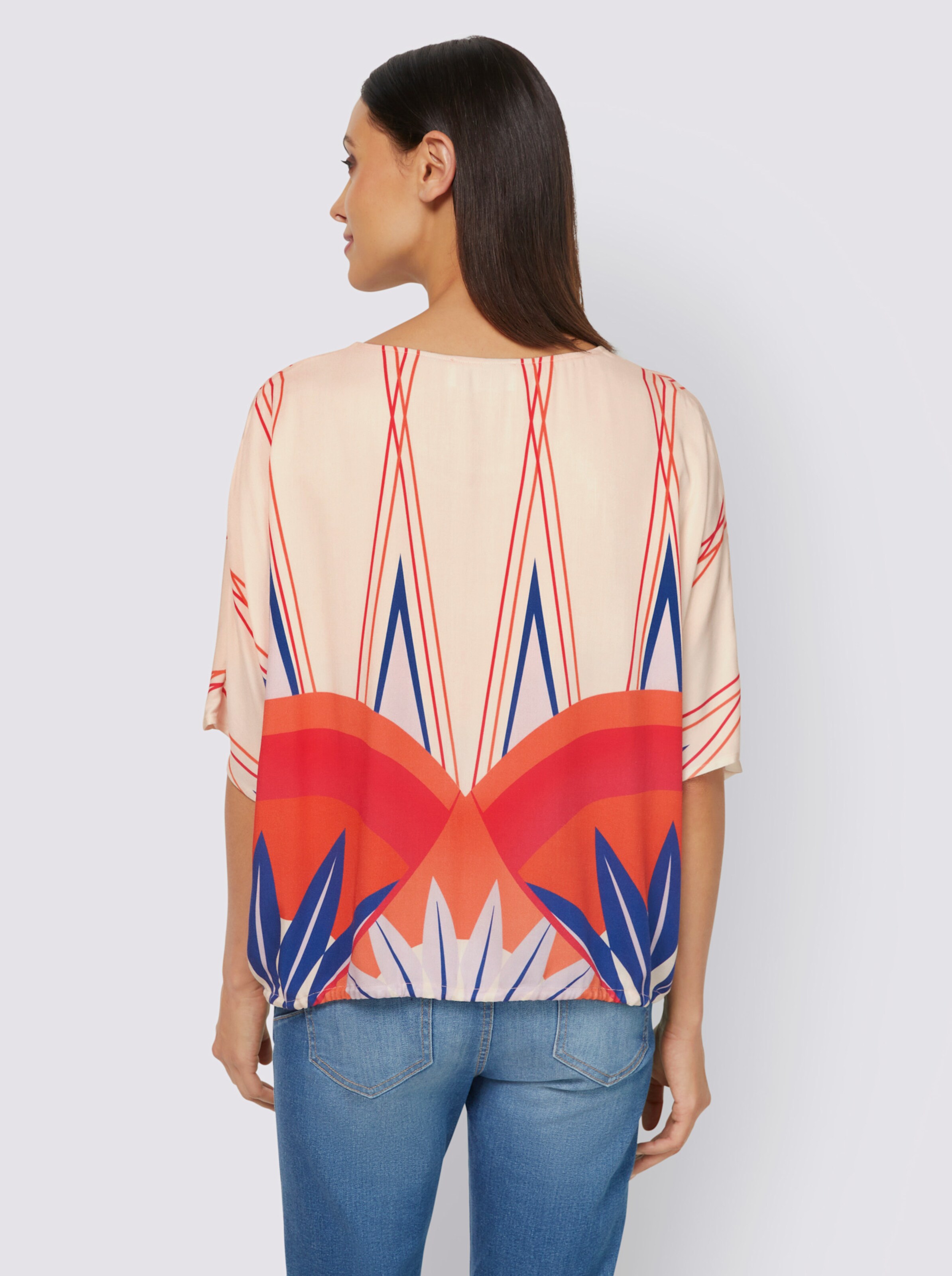 Druckbluse