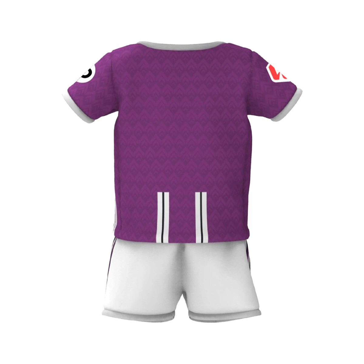 Conjunto Kappa Real Valladolid Primeiro Equipamento 2024-2025 Bebé