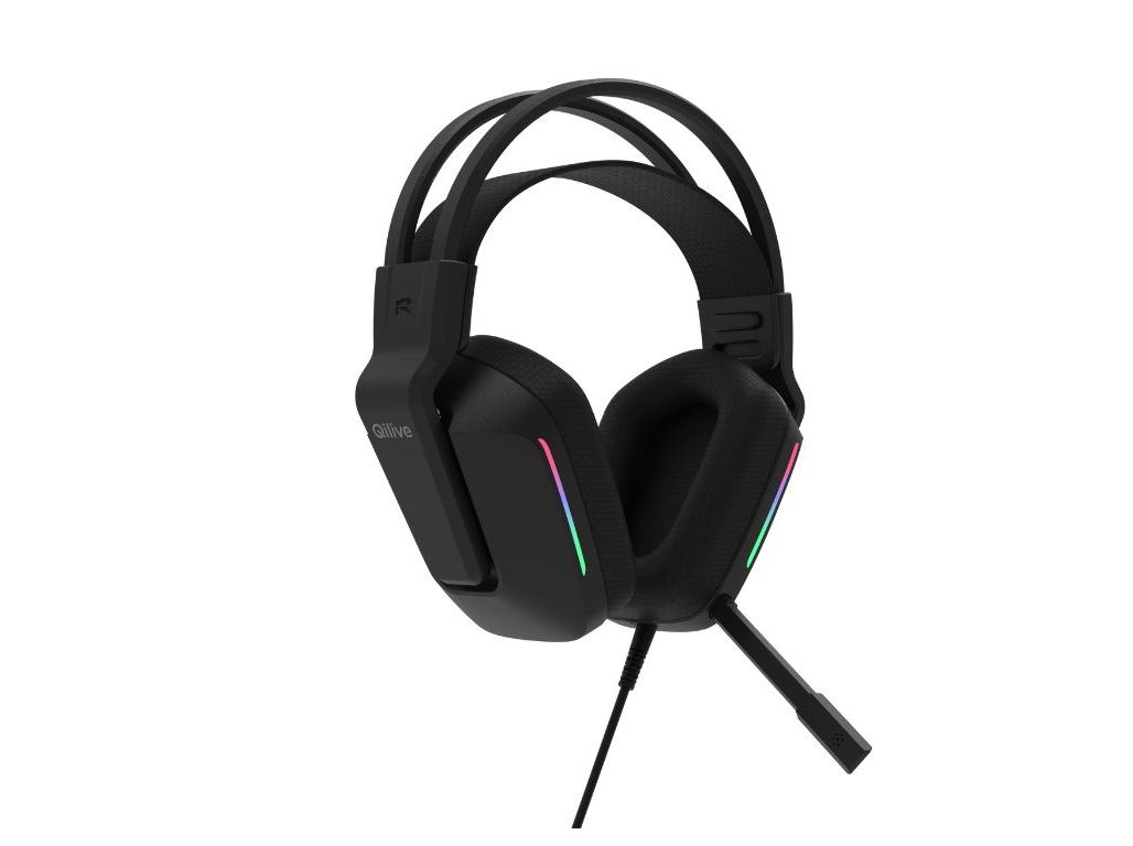 AUSCULTADORES GAMING QILIVE Q.3408 PRETO