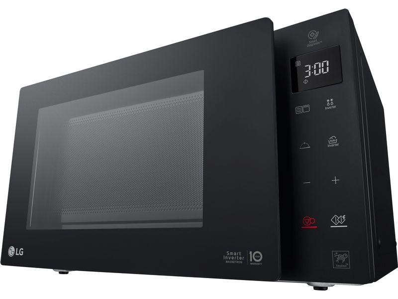 LG Mikrowelle mit Grill Schwarz Kombi-Mikrowelle