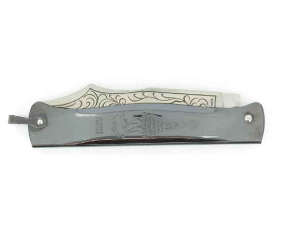 Douk Douk GEANT Carbone - Manche Acier Noir Couteau de poche Le Thiers par Cognet Douk Douk