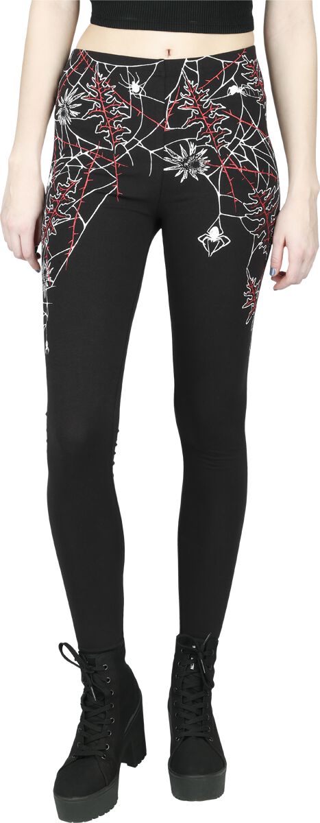 Leggings Toiles d'Araignée | Gothicana by EMP Legging
