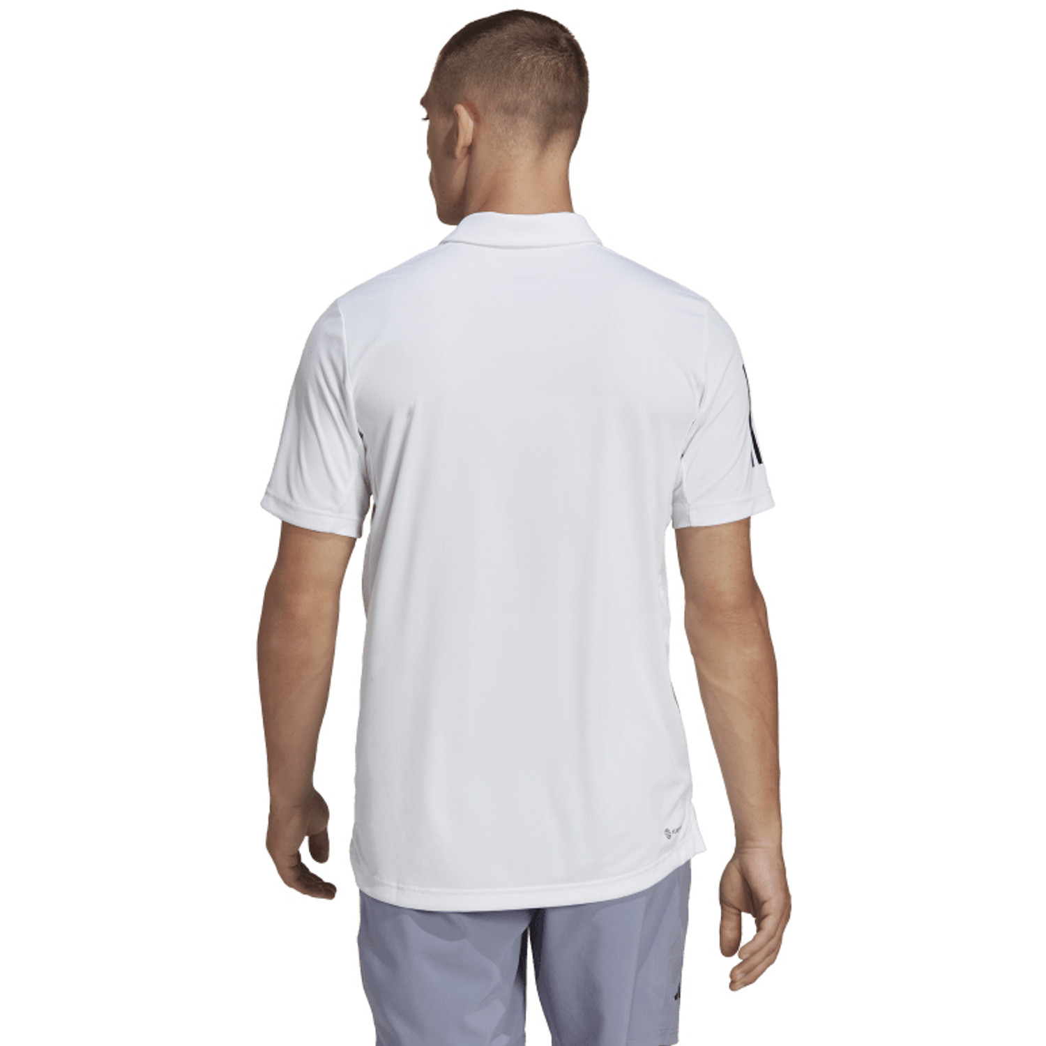 adidas Club 3 Striped Polo