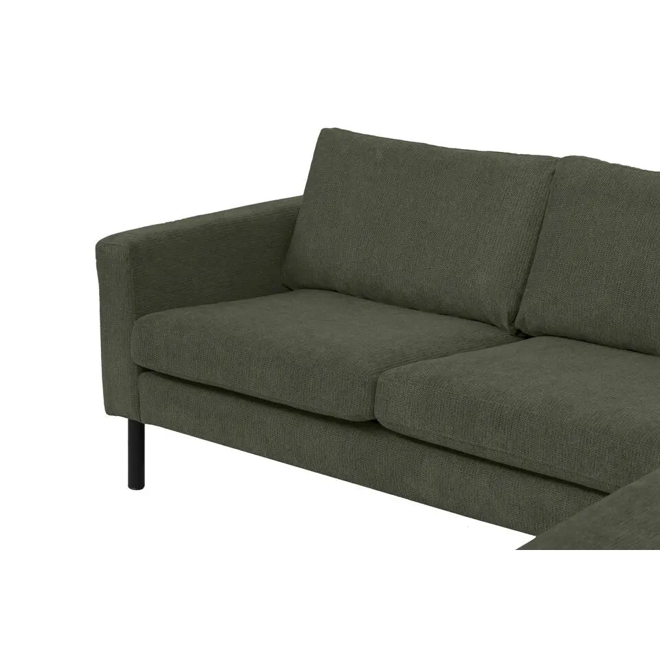 Hoekbank Collin rechts - groen