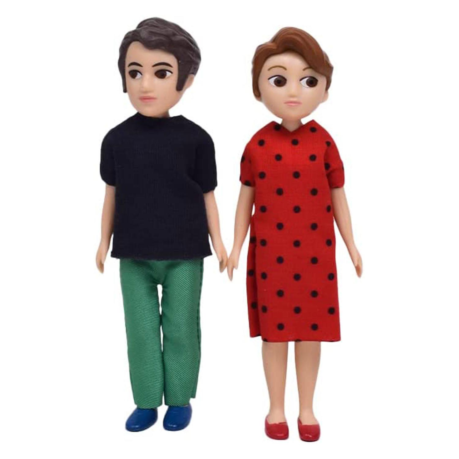 Djeco Poppenhuis Familie Thomas & Marion