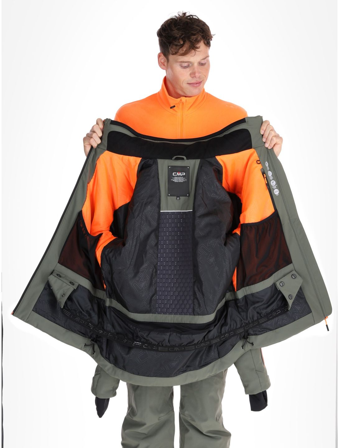 33W0897 softshell ski-jas heren