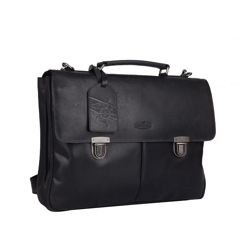 Sparwell Wallberg Winsome Wilhelm Laptop Bag 15,6 inch Black