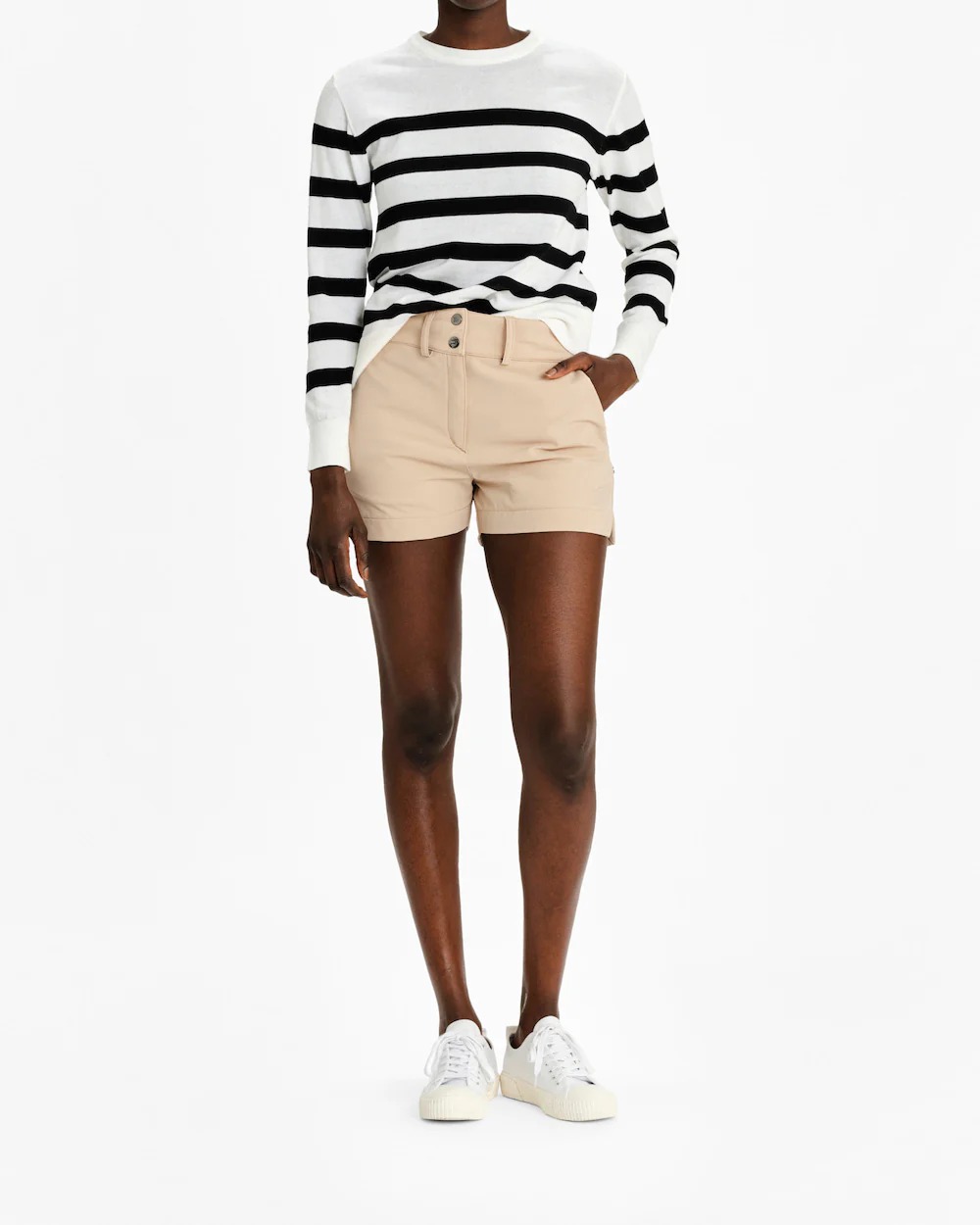 Hjellestad Sweater Dame Bright White
