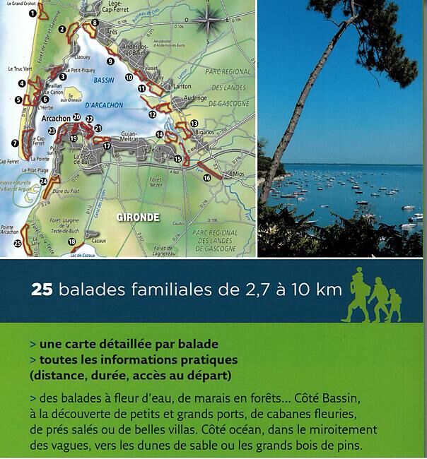 OUEST FRANCE - ARCACHON 25 BALADES