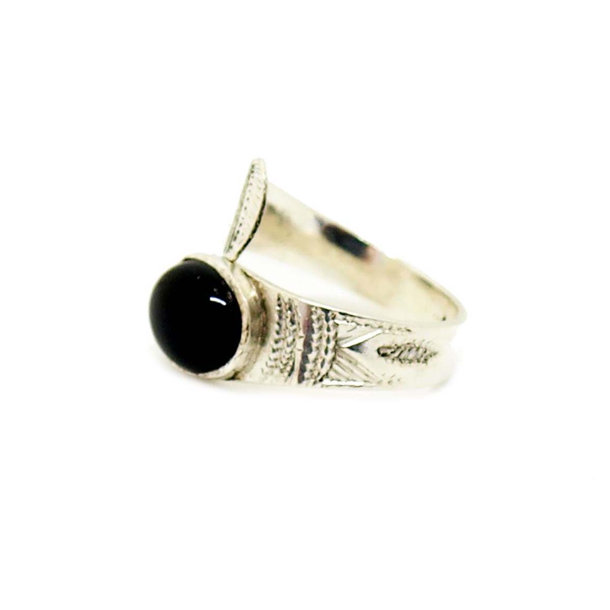Bague Touareg argent réglable fait main