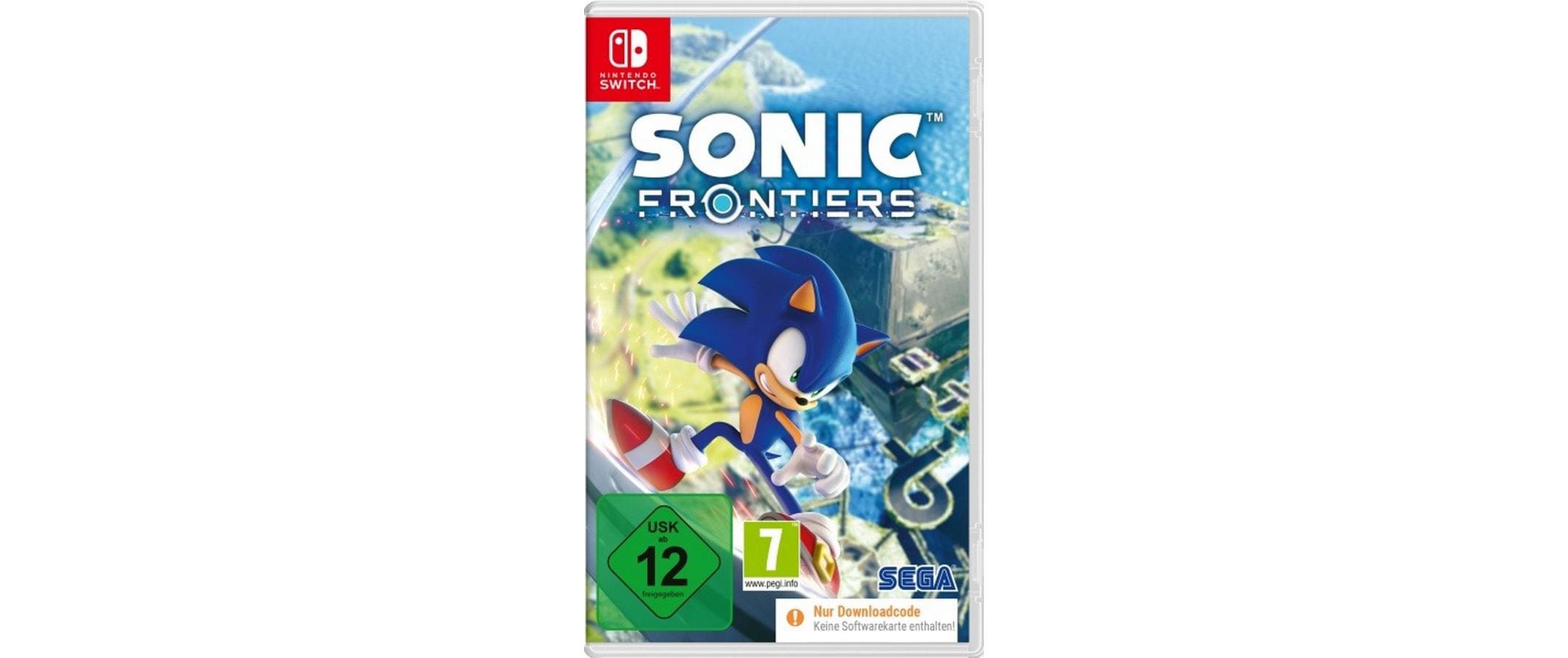 Sonic Frontiers (Code in a Box)3D Jump-’n’-Run Open-World-Spiel für Nintendo Switch
