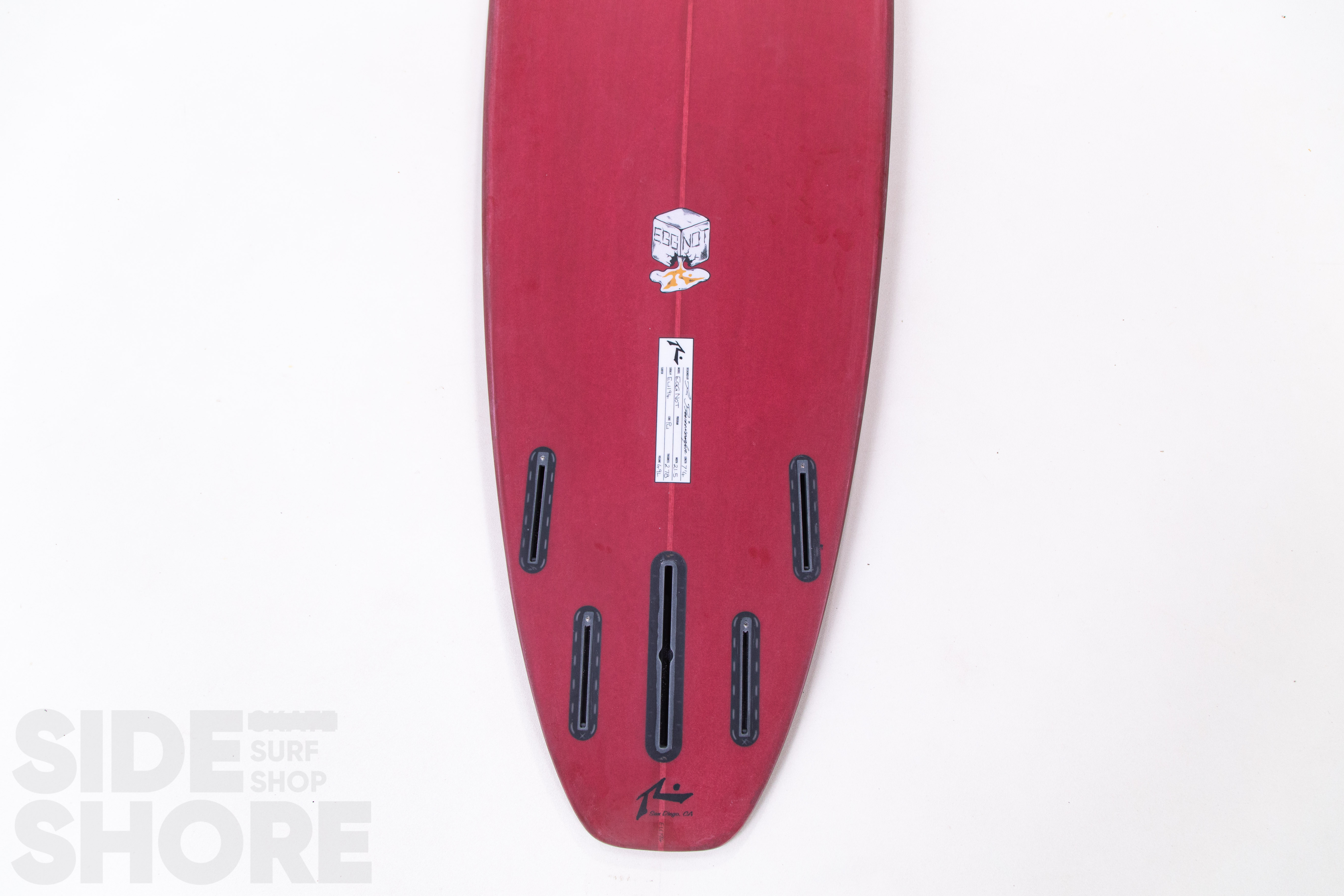 Rusty Surfboards Egg Not - Mid - 7'4