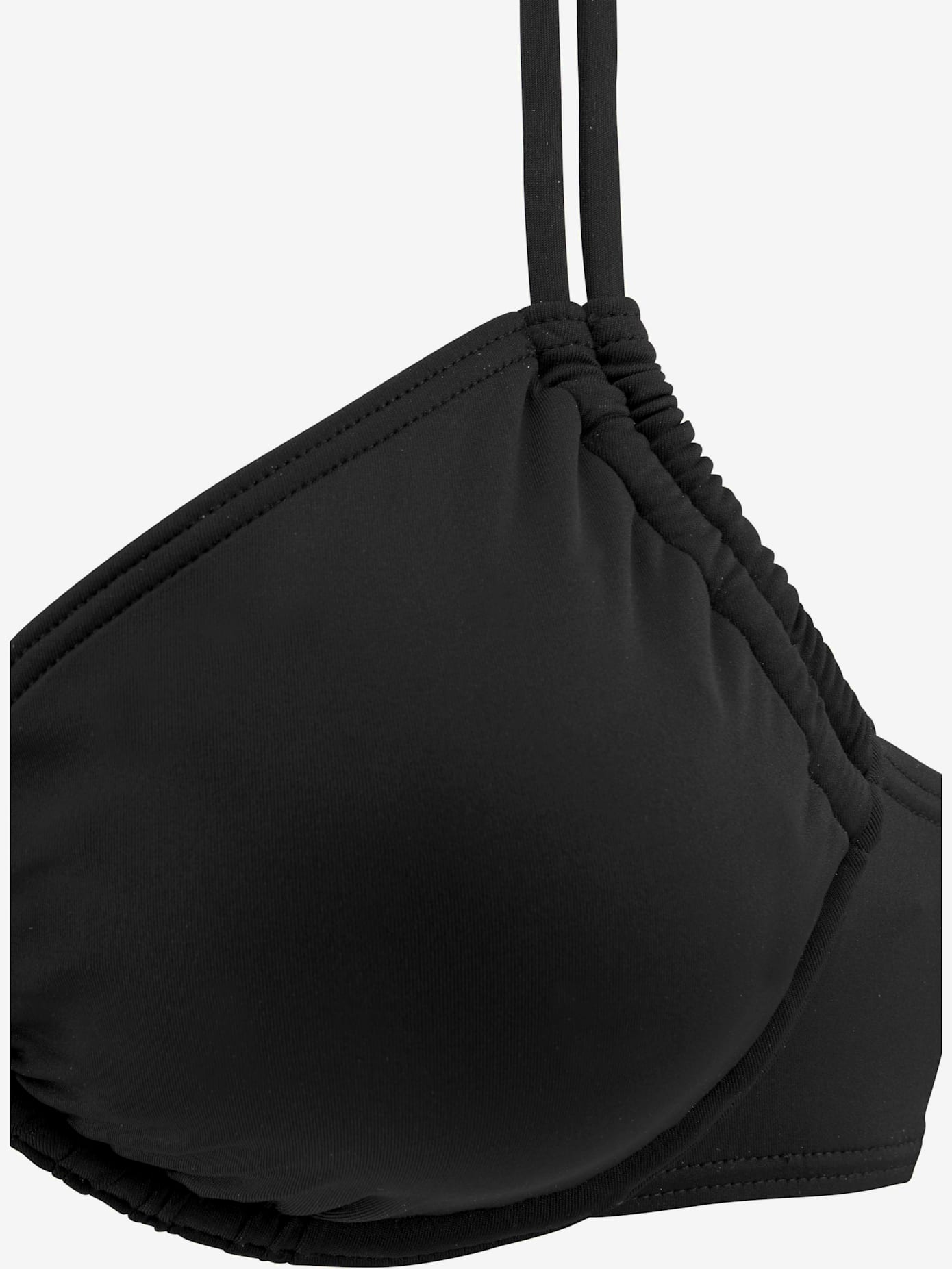 Haut de maillot de bain à armatures design classique