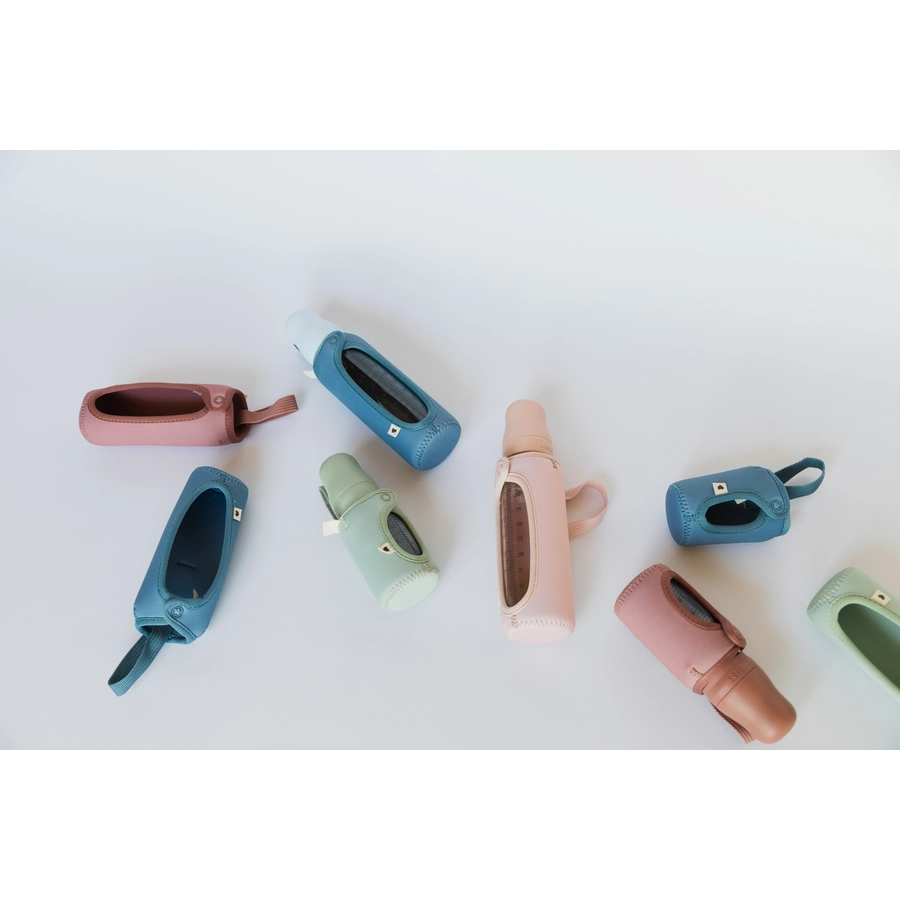 BIBS® Babyflaschehülle für Flasche 110 ml Petrol