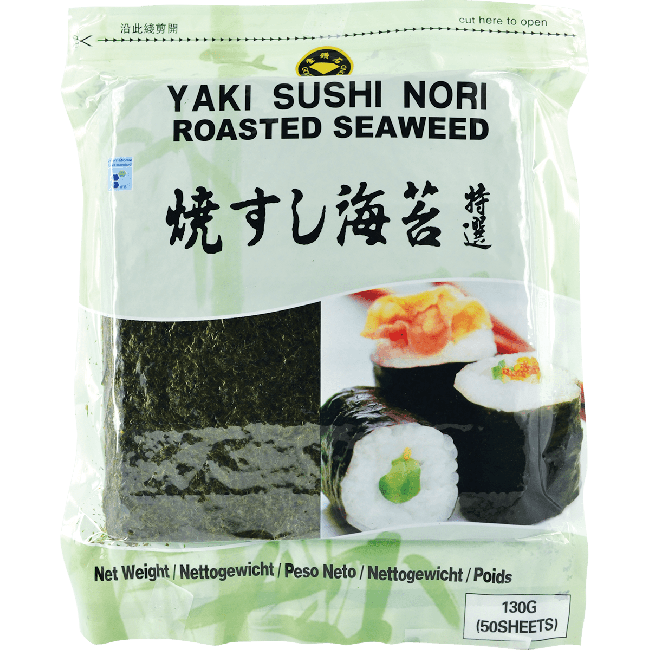 Golden Diamond Yaki Sushi Nori Geroosterde Zeewier 50 Vellen 130g