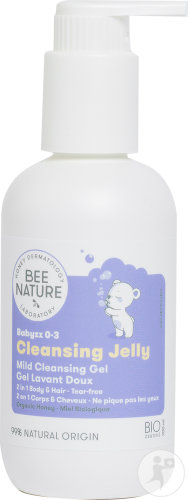 Bee Nature Cleansing Jelly Babyzz 0-3 Gel Lavant Doux Flacon-Pompe 200ml
