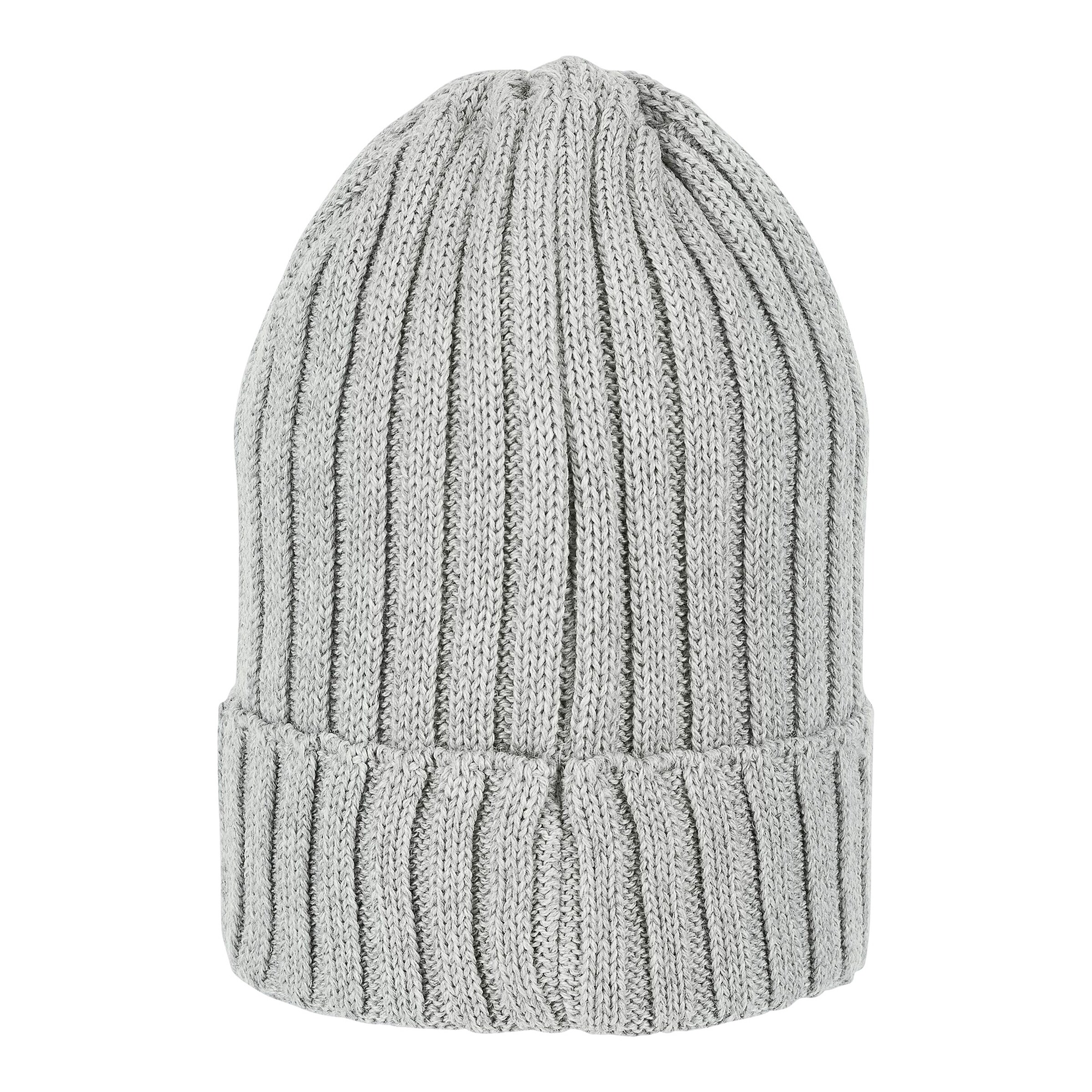 Sterntaler Winter-Strickmütze grau
