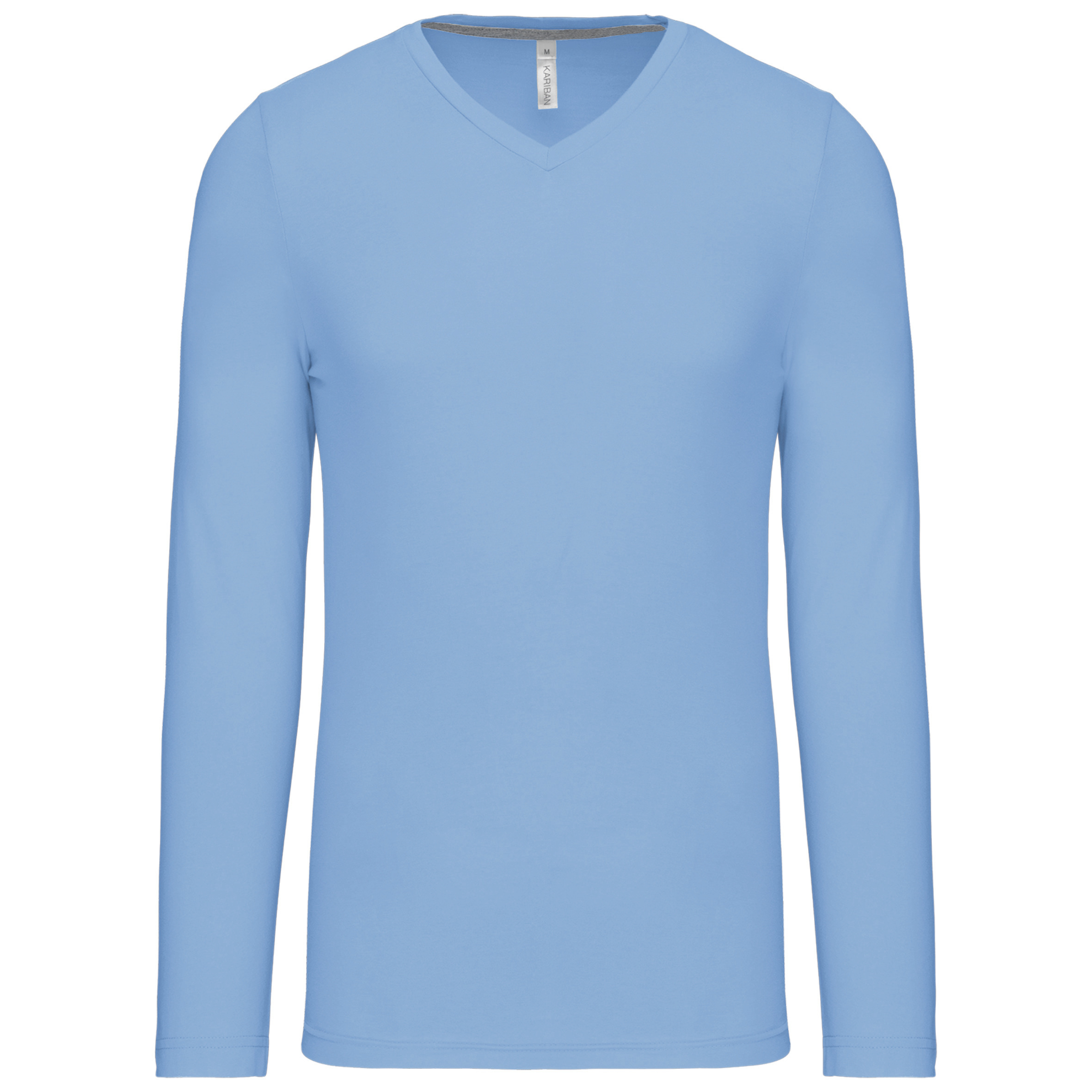 Kariban K358 - T-SHIRT COL V MANCHES LONGUES