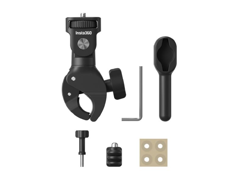 Insta360 360°-Videokamera One X4 Moto Kit 360° Videokamera mit 8K-Aufnahmefähigkeit und Zubehör