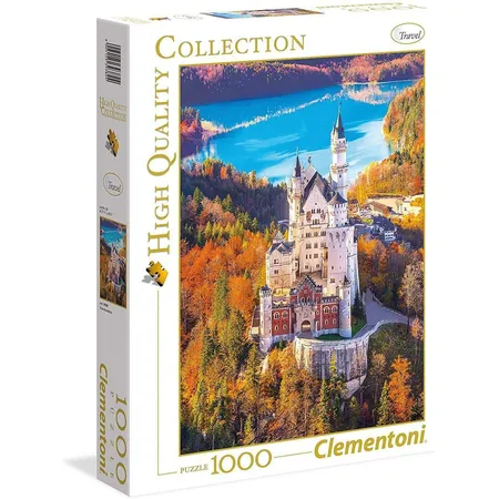 Clementoni High Quality Collection - Schloss Neuschwanstein, 1000 Teile