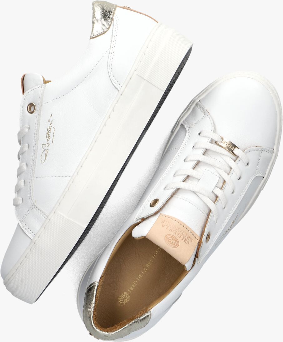 FRED DE LA BRETONIERE witte fred de la bretoniere lage sneakers storm luca