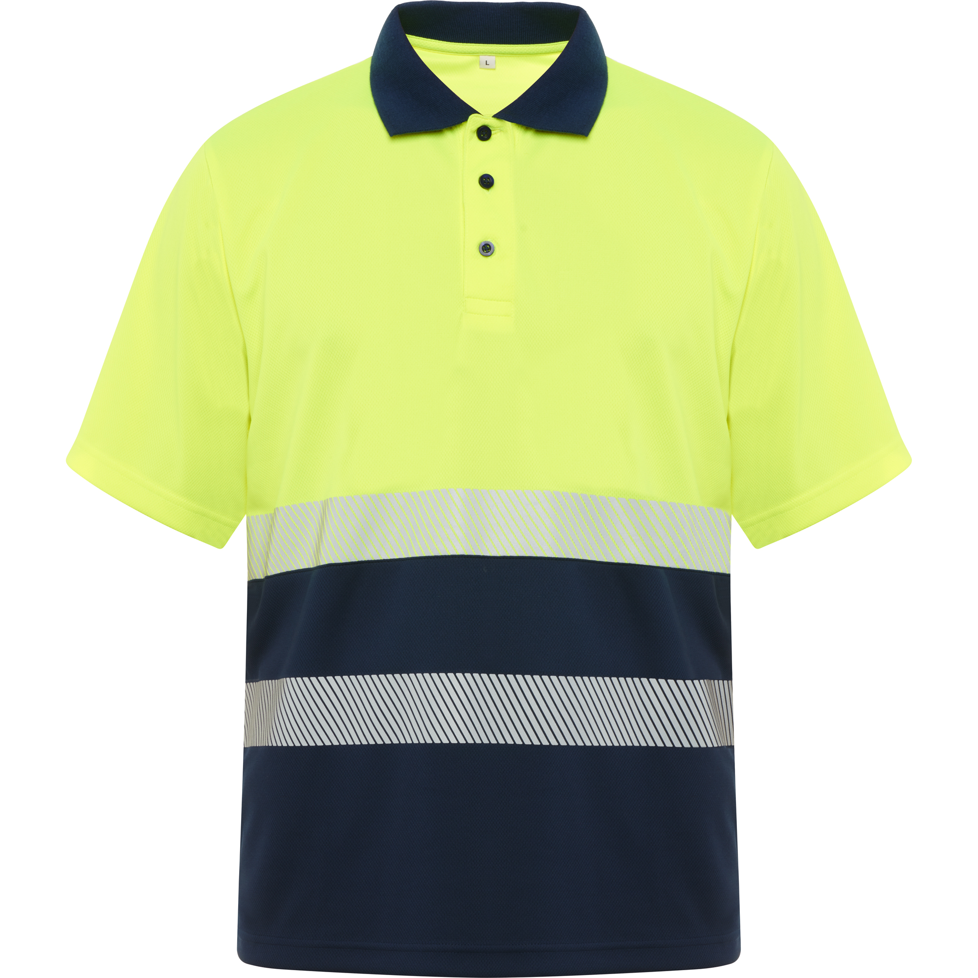 Roly HV9315 - VEGA Polo technique haute visibilité à manches longues