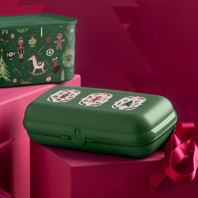 Oyster maxi Xmas Deine praktische und festliche Plätzchenbox