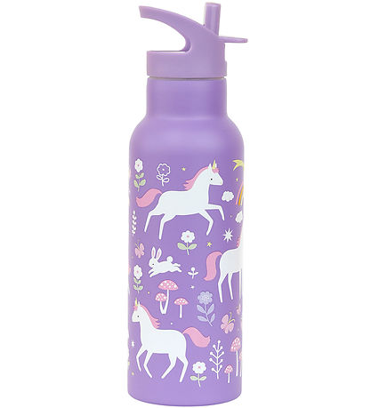 A Little Lovely Company Trinkflasche - 500 ml - Unicorn Träume