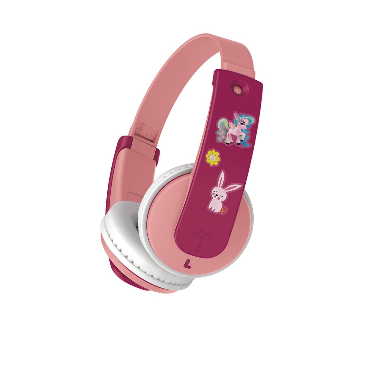 Hodetelefon KD10 On-Ear Trådløs 85dB Rosa