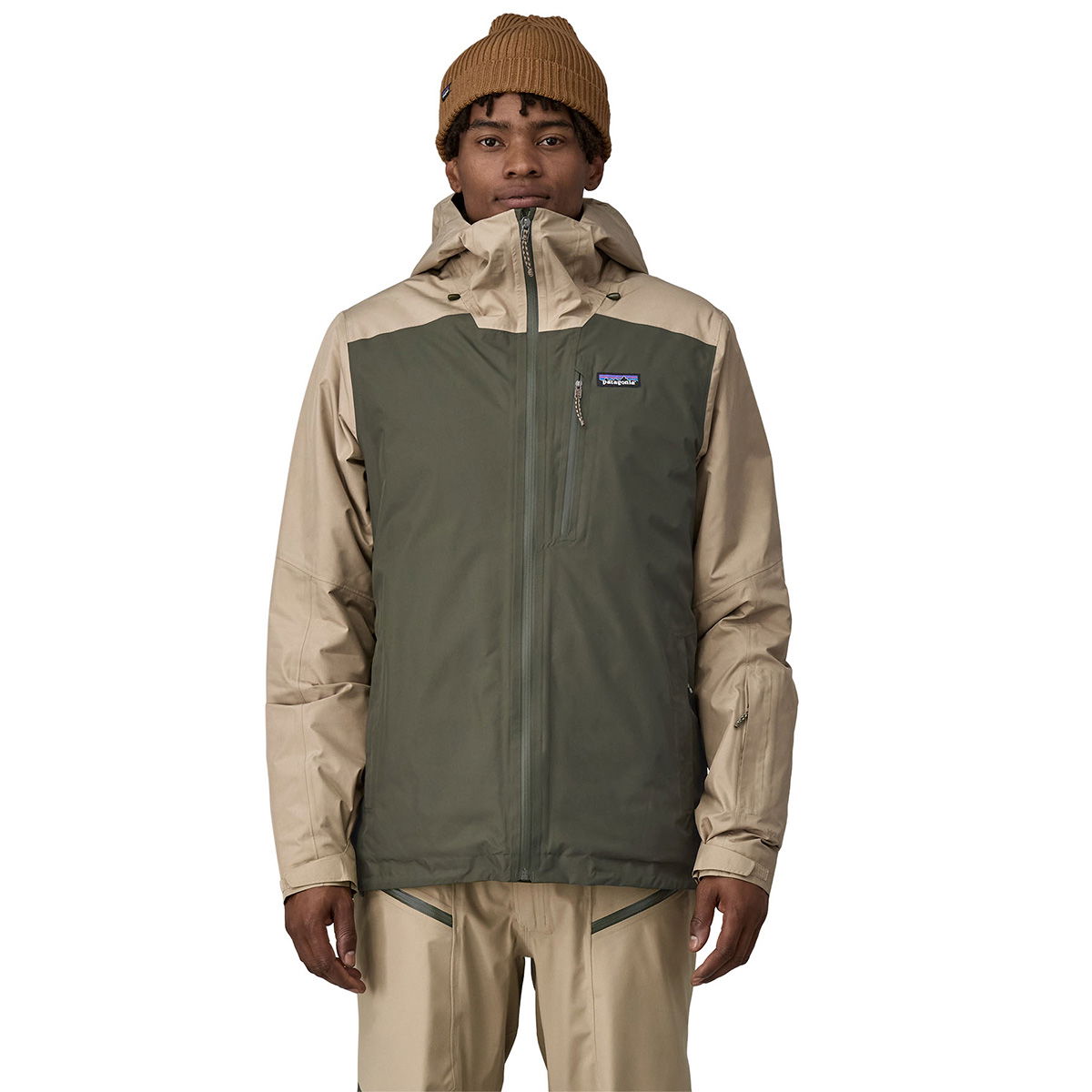 Patagonia Powder Town Insulated Skijakke, herre (Pine/Needle/Green)