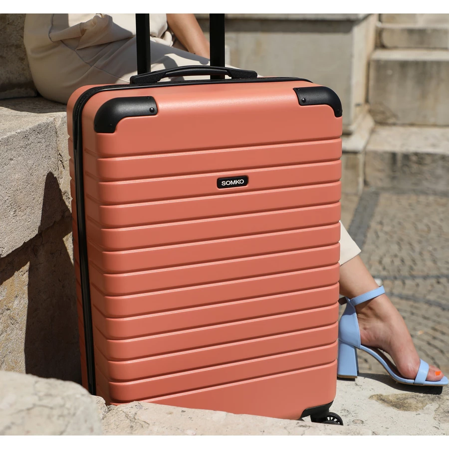 Somko Line - 4-Rollen-Trolley M 67 cm coral