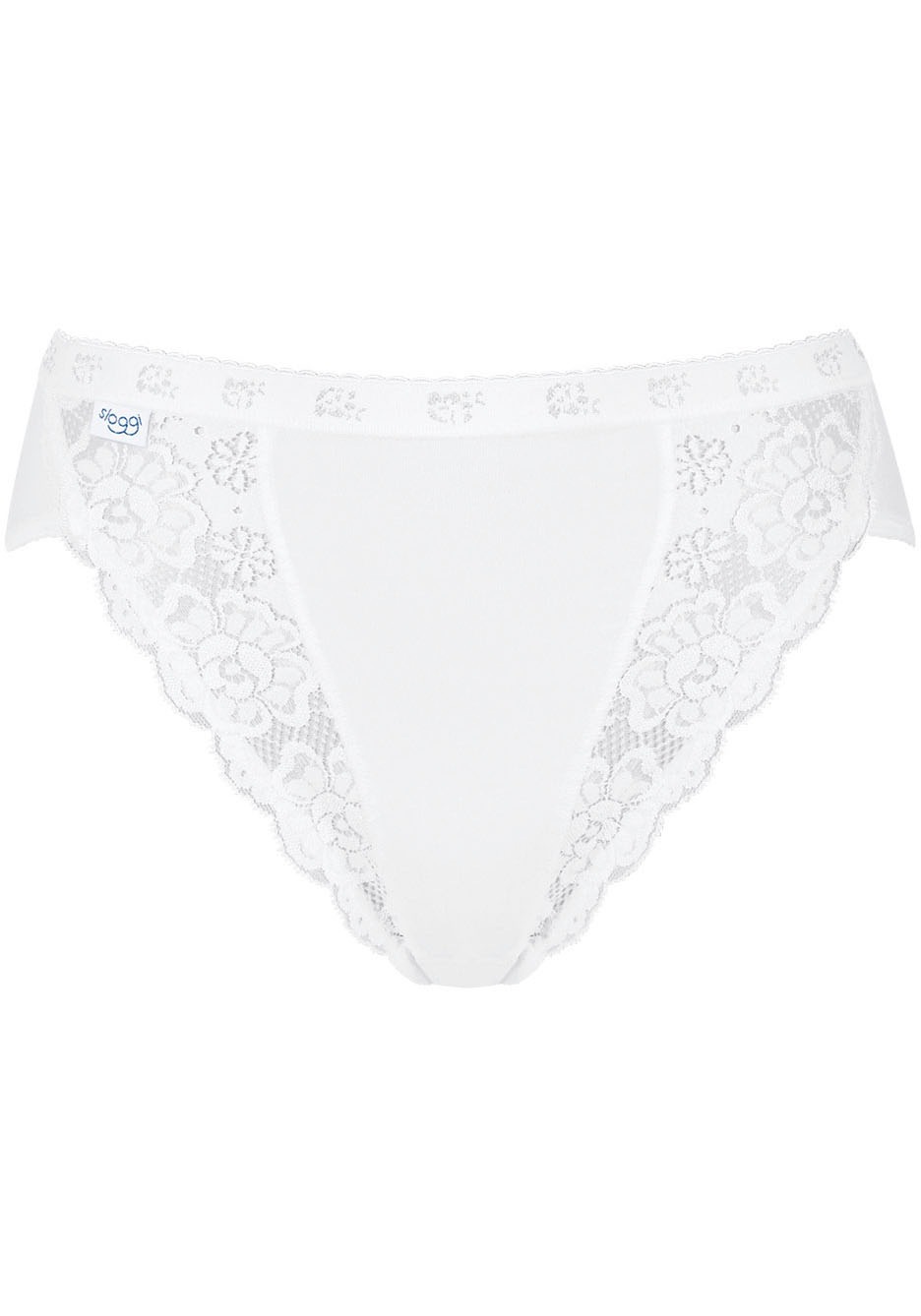 sloggi Tai-Slip »Chic«, hoher Beinausschnitt, feminin, Spitzeneinsätze, weich, elastisch