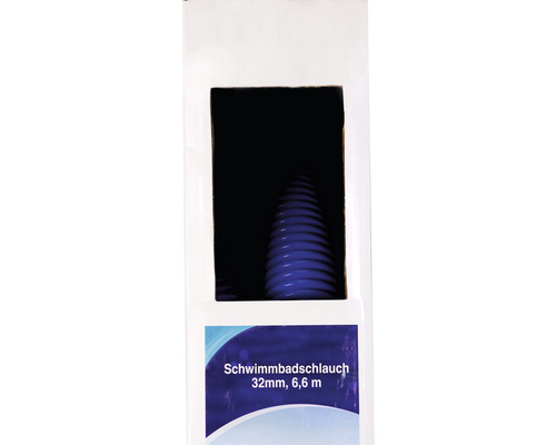 Zwembadslang, kunststof, L 6,6 m Ø 32 mm