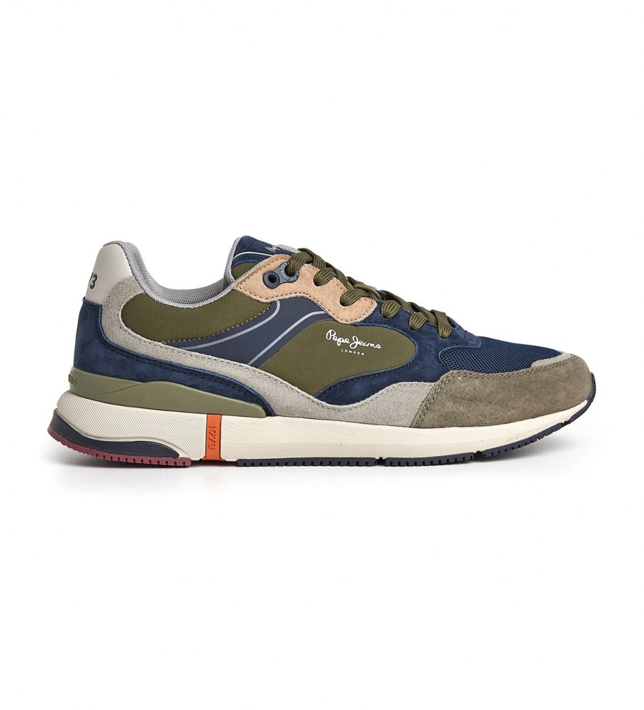 Tênis Pepe Jeans London Pro Advance Multicolor em Couro
