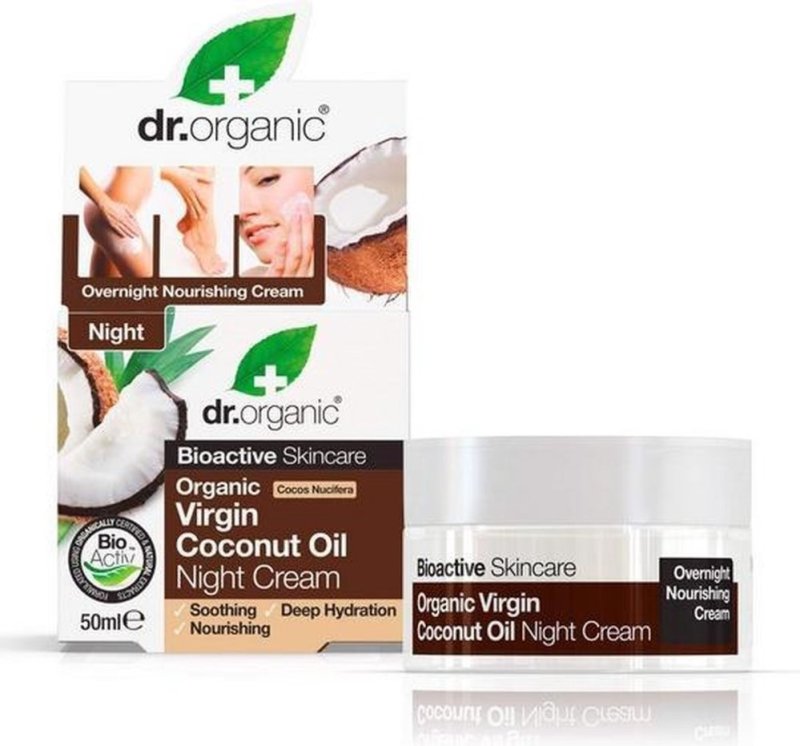 dr organic Kokosolie Nachtcreme 50 ML