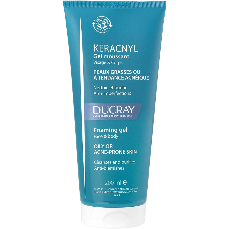DUCRAY Keracnyl Foaming Gel 200 ml