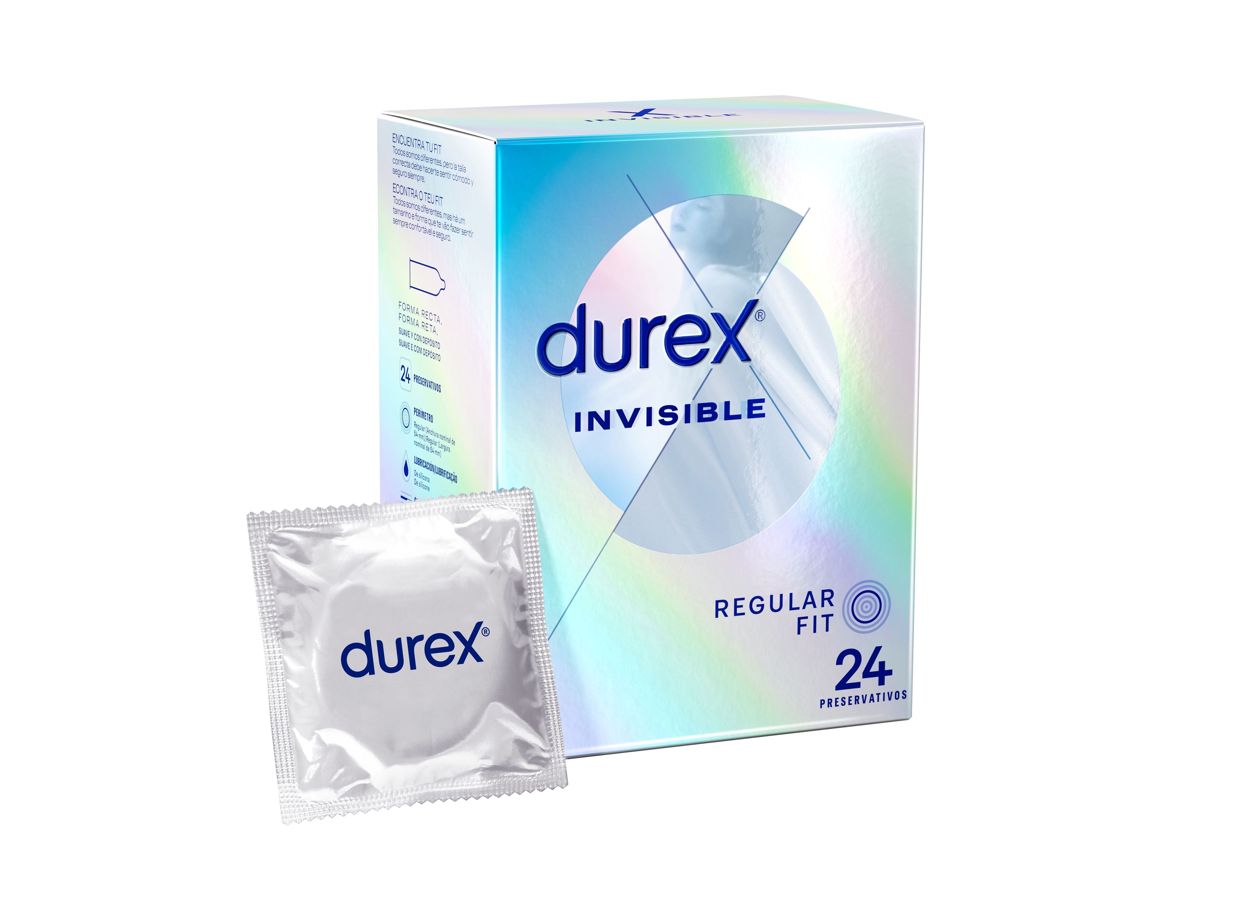 PRESERVATIVOS DUREX INVISIBLE 24 UN